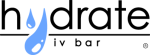 hydrate iv bar logo hydrate iv bar logo